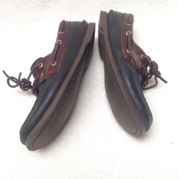 Sperry Brown Leather Lace up Boat Shoes Mens 10.5 Casual Comfort Summer Holiday - Picture 6 of 8